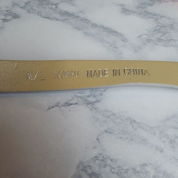 Y2K Silver Belt M/L - Picture 6 of 6